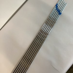 Set Of 7 NS Pro 1150GH Tour Shafts For Iron Set Pured Stiff Flex 35 To 37.5