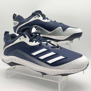 Blue Men's Size M 12.0 (W 13.0) Adult Adidas Icon 6 bounce Low Top Metal (New without box)