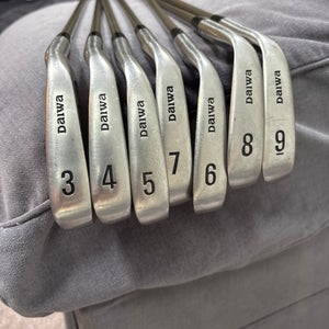 Daiwa Right Handed Iron Set Graphite Shaft (Used)