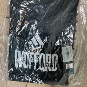 Adidas Wofford Terriers T-Shirt NCAA College Short Sleeve Black Men's Large