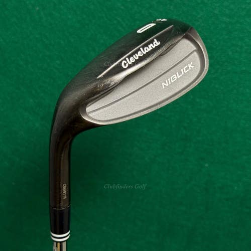 LH Cleveland Niblick D 49 Chipper Wedge Cleveland Action Lite Steel Uniflex