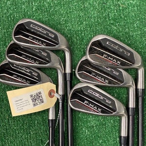 Men's Cobra F-Max Superlite Iron Set Right Handed Stiff Flex (Used)