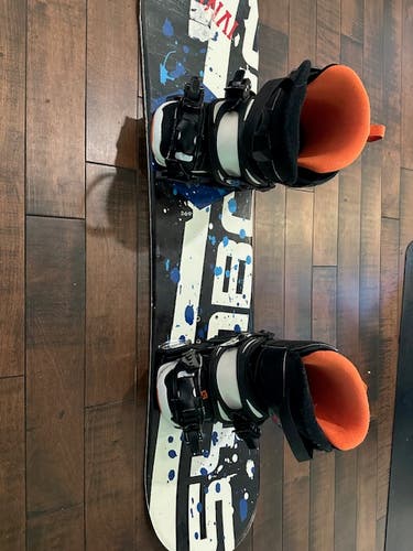 Kid's Symbolic 369 Snowboard All Mountain With Bindings and Boots (Used)