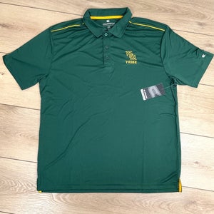 Colosseum William & Mary Tribe Polo Shirt Athletic Fit Short Sleeve Men's XXL