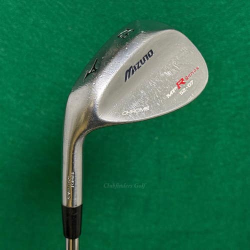 LH Mizuno MP R Series Chrome 52-7 52 Gap Wedge Dynamic Gold Steel Wedge Flex