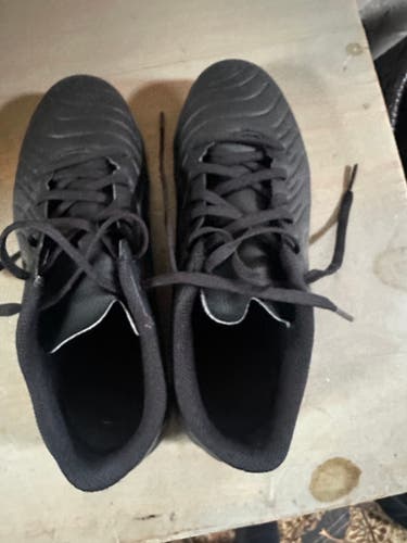 Black Kids 6Y (Big Kids / Youth) Nike JR MERCURIAL VAPOR X FG Turf Cleats Cleats (Used)