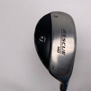 TaylorMade Rescue Mid 3 Hybrid 19* Senior Graphite Mens RH