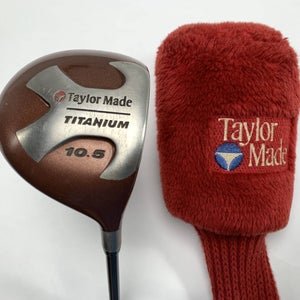 TaylorMade Ti Bubble Driver 10.5* Bubble R-80 Plus Regular Graphite Mens RH HC