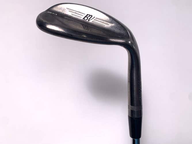 Titleist Vokey SM9 Brushed Steel Lob Wedge 60* 8 M-Grind AMT S300 Tour Mens RH