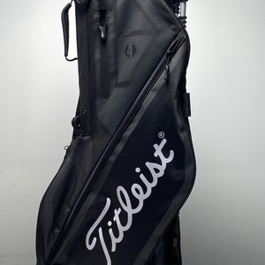 Titleist Players 4 CNCPT Stand Bag Black 4-Way Divide Dual Strap Golf Bag