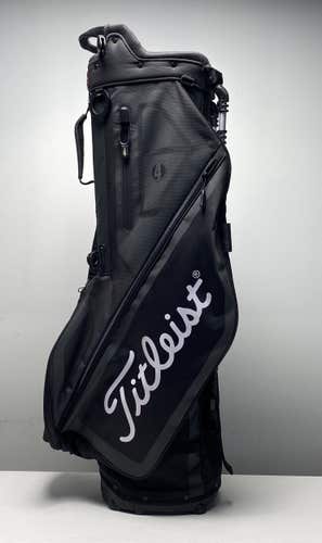 Titleist Players 4 CNCPT Stand Bag Black 4-Way Divide Dual Strap Golf Bag