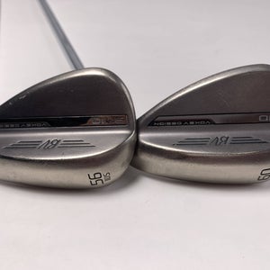Titleist Vokey SM10 Nickel Wedge Set 56* 10 | 60* 10 Wedge Steel Mens RH