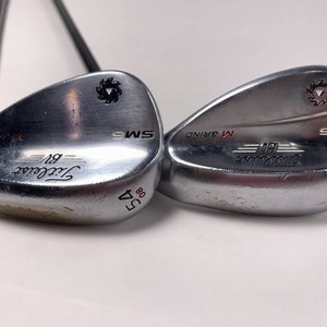 Titleist Vokey SM6 Tour Chrome Wedge Set 54* 8 | 58* 8 Tensei Red CK Mens RH