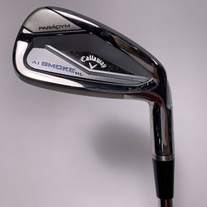 Callaway Paradym Ai Smoke HL Single 7 Iron Fitter 2* Flat Elevate MPH Mens RH