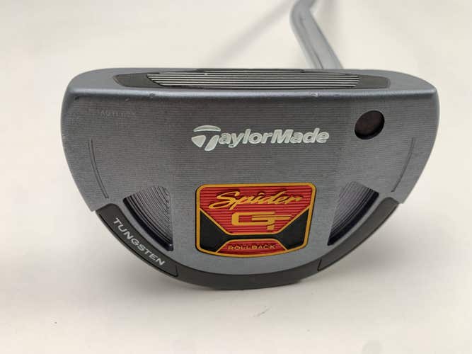 TaylorMade Spider GT Rollback SB Putter 34" SuperStroke Pistol GTR 1.0 RH
