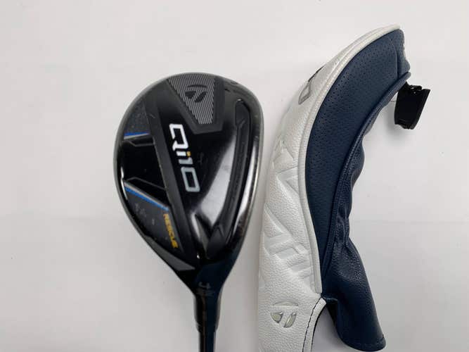 TaylorMade Qi10 4 Hybrid 22* Fujikura Ventus Red TR HB 7-S Stiff RH HC