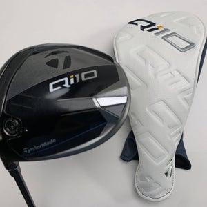 TaylorMade Qi10 Driver 9* Fujikura Ventus Blue TR 5-S Stiff Graphite Mens LH HC
