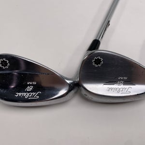 Titleist Vokey SM7 Tour Chrome Wedge Set 52* 12 | 56* 10 XP 95 S300 Stiff LH