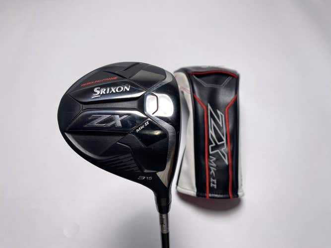 Srixon ZX MKII 3 Fairway Wood 15* Project X HZRDUS RDX Smoke Red 6.0 Stiff RH HC
