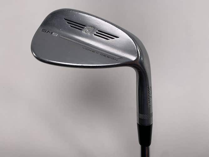 Titleist Vokey SM9 Tour Chrome Gap Wedge GW 50* 8 Bounce F-Grind Wedge Mens RH