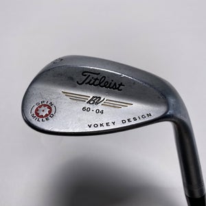 Titleist Vokey Spin Milled Chrome 2009 Lob Wedge LW 60* 4 DG S200 Stiff Mens RH