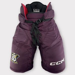 Pro Stock Used Large CCM HP45 Anaheim Ducks Hockey Pants