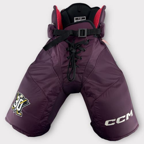Pro Stock New Medium CCM HP45 Anaheim Ducks Hockey Pants