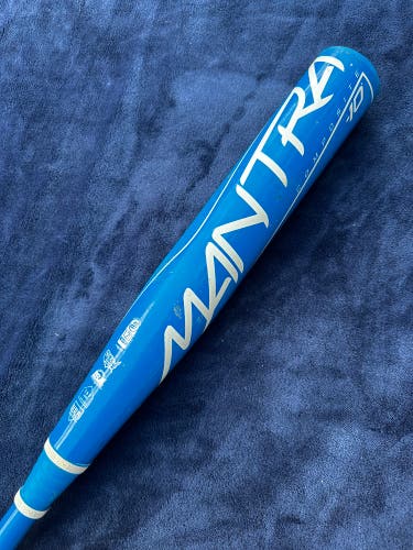 Blue 2021 Rawlings Mantra Composite Bat (-10) Composite 20 oz 30" (Used)