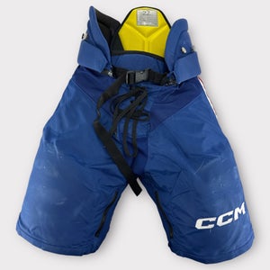 Pro Stock Used Medium CCM HPTKXP Rochester Americans Hockey Pants