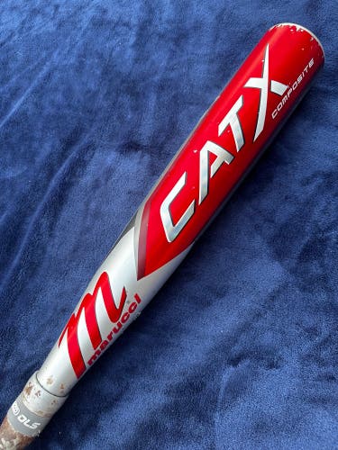2023 Marucci CAT X Composite Bat USSSA Certified (-8) Composite 22 oz 30" (Used)