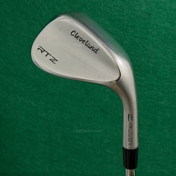 Cleveland RTZ Z-Alloy Mid 50-10 50 Gap Wedge Dynamic Gold 115 TI Steel Wedge