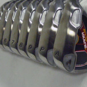 Taylor Made Burner Plus Iron Set 4-PW+GW (Steel Stiff) Conforming Golf Clubs