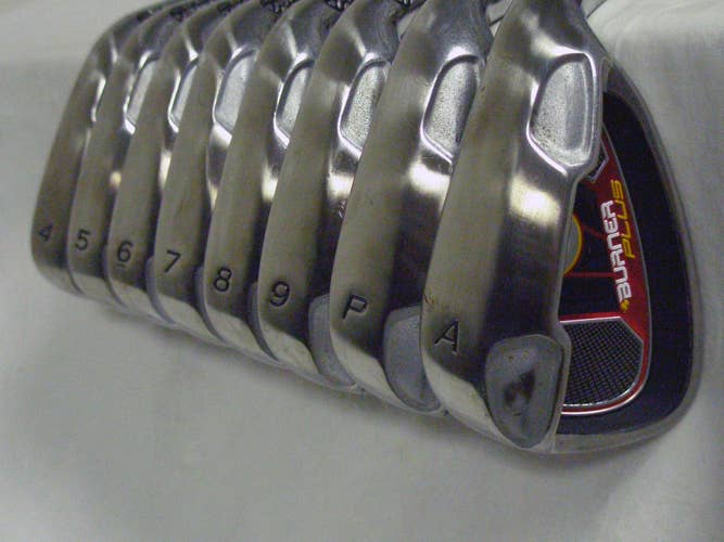 Taylor Made Burner Plus Iron Set 4-PW+GW (Steel Stiff) Conforming Golf Clubs