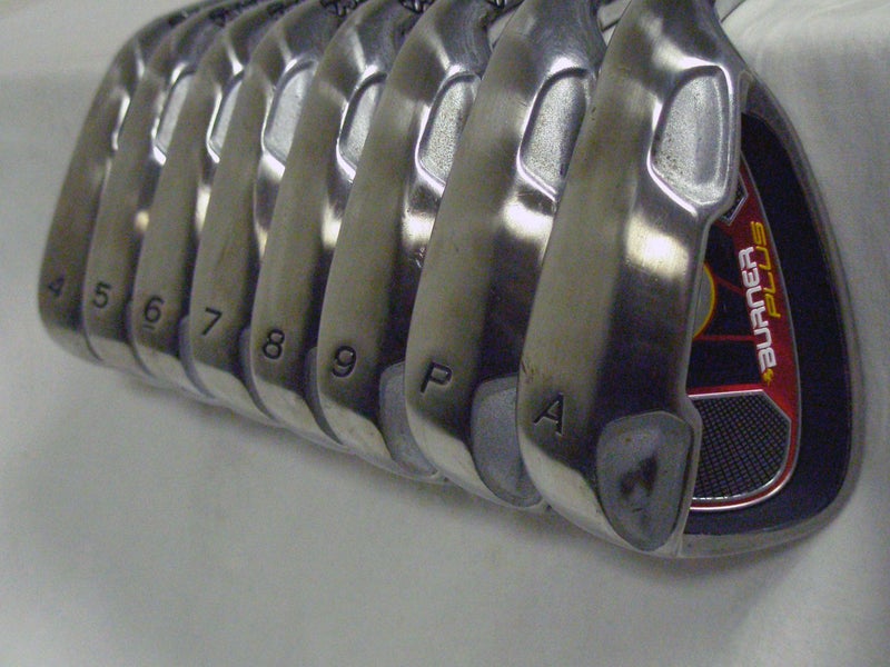 Taylor Made Burner Plus Iron Set 4-PW+GW (Steel Stiff) Conforming Golf Clubs