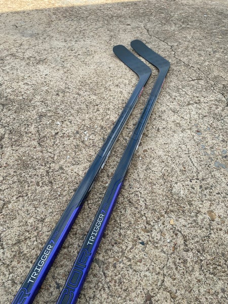 2 Pack CCM Trigger 7 PRO Pro Stock Hockey Stick Grip 85 Flex P71M MALKIN PRO CURVE LEFT 63863