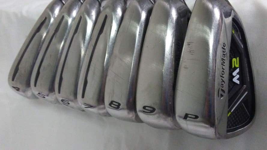 Taylor Made M2 2017 Irons Set 4-PW (Steel Reax STIFF) Golf Clubs