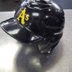Used Rawlings 6 1/2 - 7 1/2 Batting Helmet No Mask Black One Size 11497-S000152148
