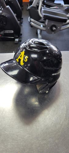 Used Rawlings 6 1/2 - 7 1/2 Batting Helmet No Mask Black One Size 11497-S000152148