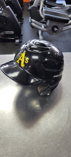 Used Rawlings 6 1/2 - 7 1/2 Batting Helmet No Mask Black One Size 11497-S000152148
