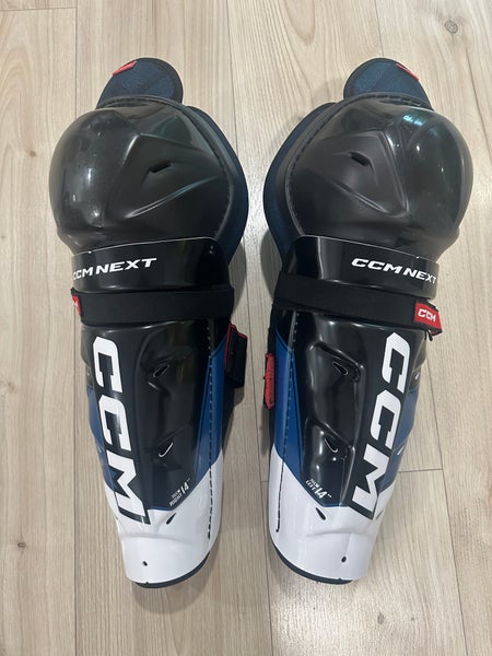 Senior CCM Next 14" Shin Pads (New)