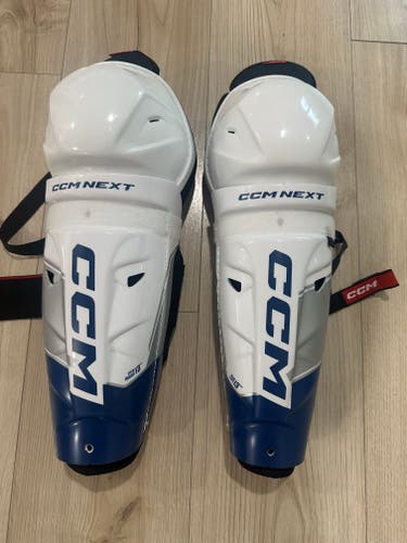 Junior CCM Next 13" Shin Pads (New)