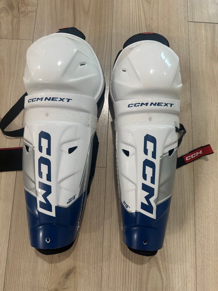 Junior CCM Next 13" Shin Pads (New)