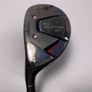 Callaway Big Bertha B21 4 Hybrid 21* Recoil ESX 460 F2 Senior Graphite Mens LH