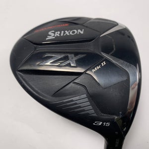 Srixon ZX MKII 3 Fairway Wood 15* HZRDUS RDX Smoke Red 5.5 60g Regular RH