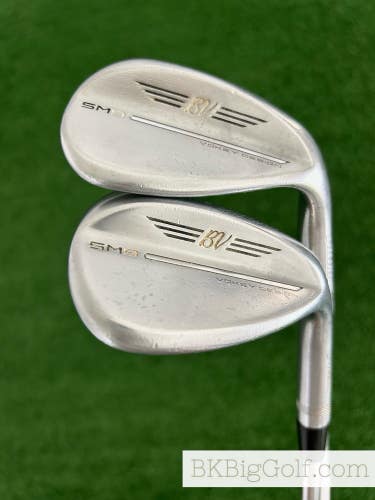 Titleist Vokey SM9 Chrome 2 Wedge Set (56 & 60 Degrees)