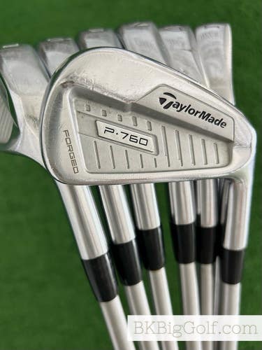 Taylormade P760 Forged Iron Set 4-P / KBS Tour C-Taper 130 X Extra Stiff