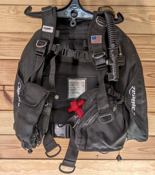 Zeagle Ranger BC BCD Weight integrated Rip Cord Harness Wing Side Mount SMALL