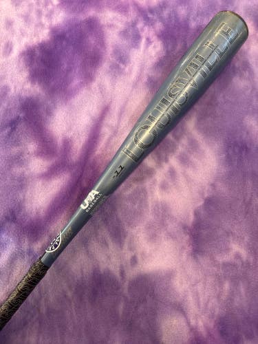 2023 Louisville Slugger Omaha Alloy Bat USABat Certified (-11) Alloy 18 oz 29" (Used)