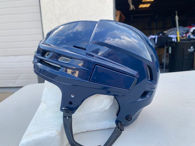 CCM Tacks 910 Pro Stock Hockey Helmet Navy Blue Small 3688