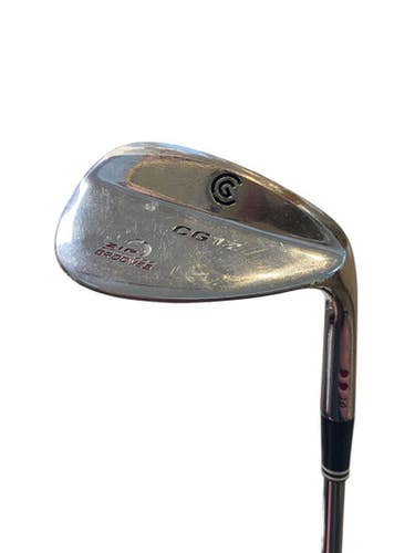 Used Cleveland CG12 ZIP GROOVES Golf Wedge Mens RH 56 Degree 11706-S000362961
